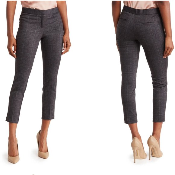 AMANDA AND CHELSEA Alex Plaid Ankle Pants - Picture 6 of 10